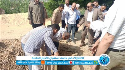 رئيس مياه القناة: الانتهاء من 95 % لشبكات مدينة اللقاحات والأمصال 