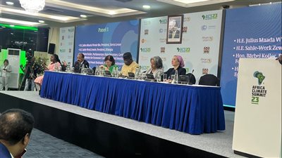 وزيرة البيئة تشارك فى جلسة تسريع التكيف بالقمة الأفريقية للمناخ