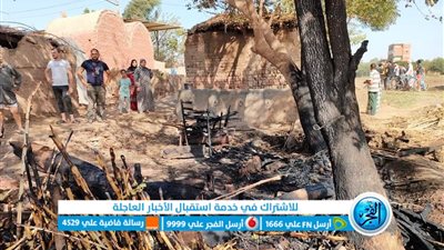 نفوق وإصابة ٣ مواشي إثر نشوب حريق فى حظيرة بالمنوفية 