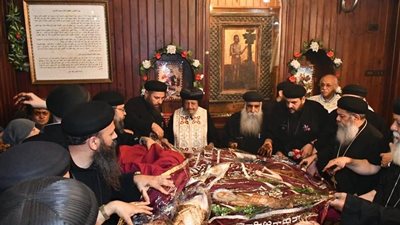 الأنبا مرقس يترأس عشية وقداس عيد 