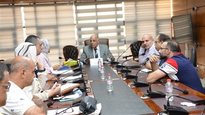 محافظة الدقهلية تناقش خطة توصيل الغاز لمركز دكرنس