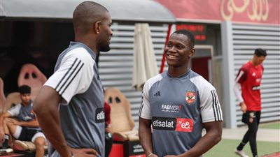 موديست يخوض مرانه الأول مع الأهلي 