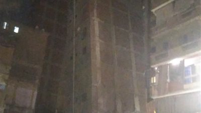إخلاء 11 عقار وميل آخر في انهيار عقار بكرموز بالإسكندرية 