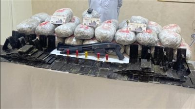 ضبط شخص وبحوزته 15 كيلو حشيش و40 كيلوجرام هيدرو بالشرقية 