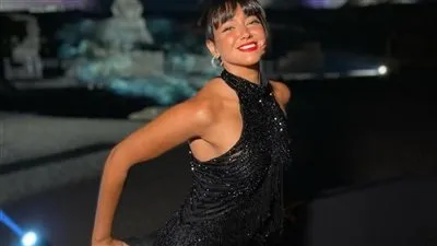 بالأسود.. هند عبد الحليم تخطف الأنظار في الأهرامات