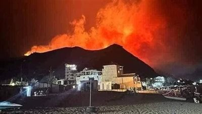 حريق ضخم يلتهم الغابات في ولاية جزائرية