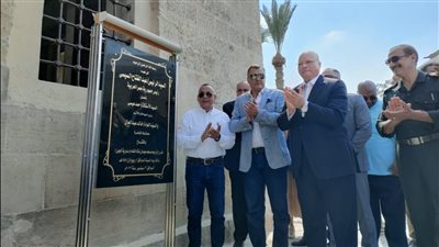 افتتاح جامع سارية الجبل في القلعة بحضور وزير الآثار ومحافظ القاهرة