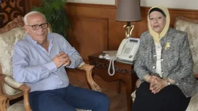 محافظ بورسعيد يستقبل رئيس فرع أول هيئة قضايا الدولة