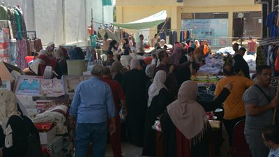 محافظ القليوبية يفتتح معرض «أهلًا مدارس» بقها 