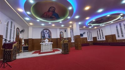 افتتاح كنيسة جديدة داخل كنيسة العذراء بمنفلوط