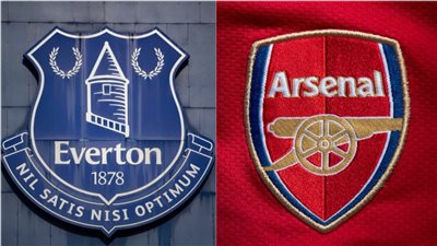 إيفرتون الذي يبحث عن فوزه الأول يواجه أرسنال الطامح لتحقيق اللقب بالدوري الإنجليزي