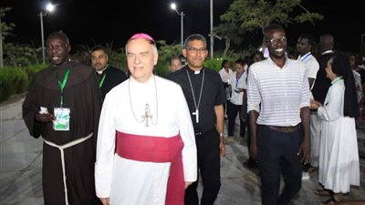 مهرجان الترنيمة يستقبل السفير البابوي بمصر وأسقف عاصمة كوبا 