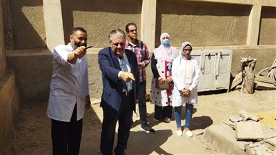 وكيل الصحة بالدقهلية يتفقد مستشفى صدر دكرنس