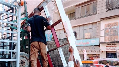 رفع 500 حالة إشغال للمحال وتمشيط شوارع جنوب الجيزة