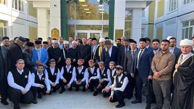 مفتي الجمهورية يزور جامعة موسكو الإسلامية 