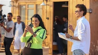  سمية الخشاب تنتهي من  تصوير مسلسل 