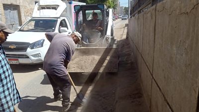 رفع 1200 طن قمامه من شوارع وميادين الدقهلية