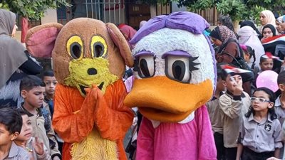 مدارس الدقهلية تستقبل طلاب رياض أطفال وأولي ابتدائي (صور)