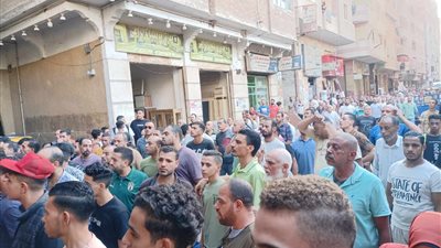 تشييع جنازة طفل لقي مصرعه برصاصة طائشة في القليوبية