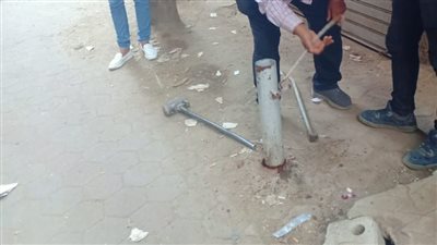 استجابة لشكاوى المواطنين.. رفع كفاءة النظافة بمحيط مدرسة بالدقي 