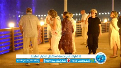 الممشى السياحي بكورنيش بني سويف يستقبل 40 سائحًا أستراليًا 