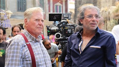 خالد يوسف ينشر كواليس جديدة من فيلم 