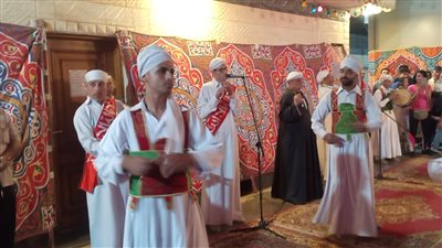 قصور الثقافة تحتفل بالمولد النبوي الشريف على مسرح السامر (صور)