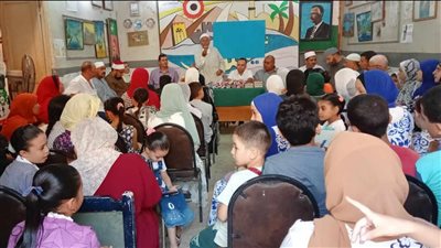 الشرقية للإنشاد الديني تحيي فعاليات حياة كريمة بأولاد صقر