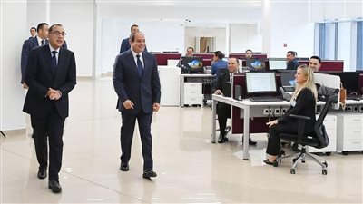 عاجل.. السيسي يزور المقر الجديد لرئاسة مجلس الوزراء بالعاصمة الإدارية