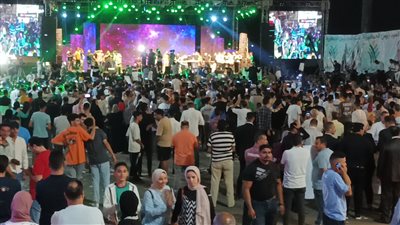 احتفالات فى الغربية بعد إعلان السيسى الترشح لفترة رئاسية ثالثة 