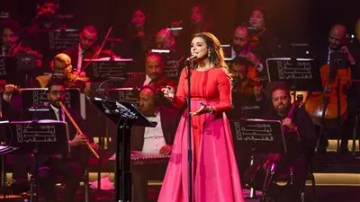 بالصور.. أنغام تنفرد بحفلين في مهرجان «ليلة العمر» بالكويت