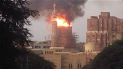 التحقيقات فى حريق سوق السيدة زينب: إصابة 7 أشخاص بحالات اختناق