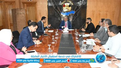 محافظ الفيوم يوجه باستكمال أعمال تركيب كاميرات المراقبة وماكينات 