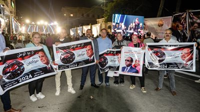 حملة مواطن بالإسكندرية تنظم وقفه لتأييد السيسي في الانتخابات الرئاسية المقبلة