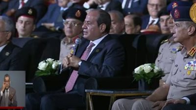 الرئيس السيسي: الجيش المصري انتصر في أكتوبر بالفكر والتخطيط والتدريب والعزيمة