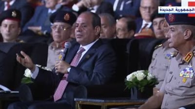 الرئيس السيسي: الانتصار على إسرائيل لم يبدأ عام 1973