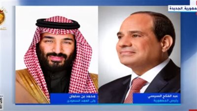 عاجل.. الرئيس السيسي يتلقى اتصالا هاتفيا من ولي عهد السعودية لبحث تطورات القضية الفلسطينية 