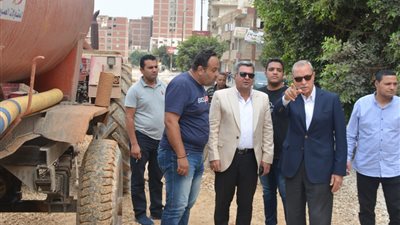 محافظ القليوبية يتفقد أعمال التطوير ببنها
