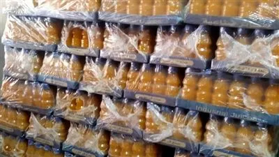 صور| ضبط نصف مليون عبوة عصير فاسدة في الغربية (تفاصيل)