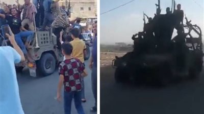 مشاهد توثق استيلاء عناصر من 