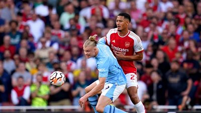 التعادل يحسم الشوط الأول من قمة آرسنال ومانشستر سيتي بالدوري الإنجليزي