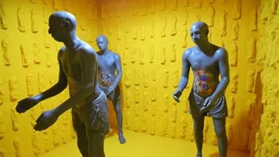 افتتاح النسخة الثالثة من حي القاهرة الدولي للفنون وسط حضور جماهيري كبير (صور)