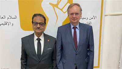 المرشح الرئاسي فريد زهران يستقبل سفير الاتحاد الأوروبي