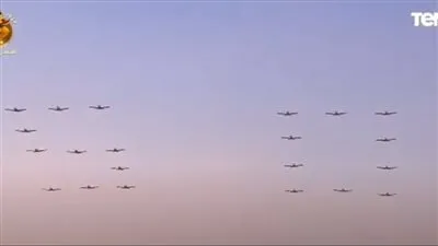 شاهد| الطائرات الحربية ترسم رقم 50 في سماء الأكاديمية العسكرية احتفالا بذكرى حرب أكتوبر