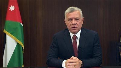 ملك الأردن يؤكد أهمية الضغط لتمكين سكان غزة من العودة إلى منازلهم