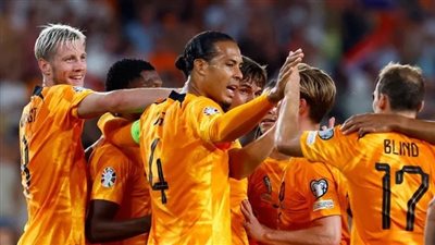 موعد مباراة هولندا ضد اليونان في تصفيات اليورو والقنوات الناقلة