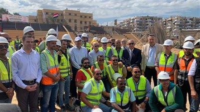 رئيس الوزراء يتفقد استاد النادي المصري الجديد ببورسعيد