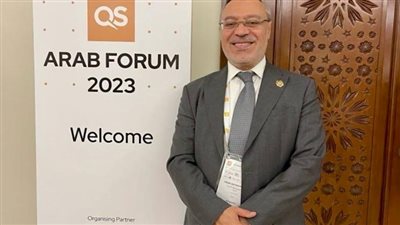 رئيس جامعة طنطا يشارك في منتدى QS العربي بالعاصمة البحرينية المنامة