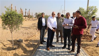 محافظ الجيزة يتابع أعمال التطوير بالمحاور المرورية المؤدية إلى المتحف المصري الكبير