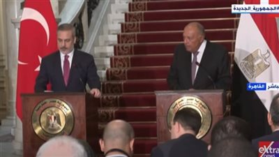 شكري: هناك رؤية مصرية تركية مشتركة لتخفيف الآثار الإنسانية عن سكان غزة